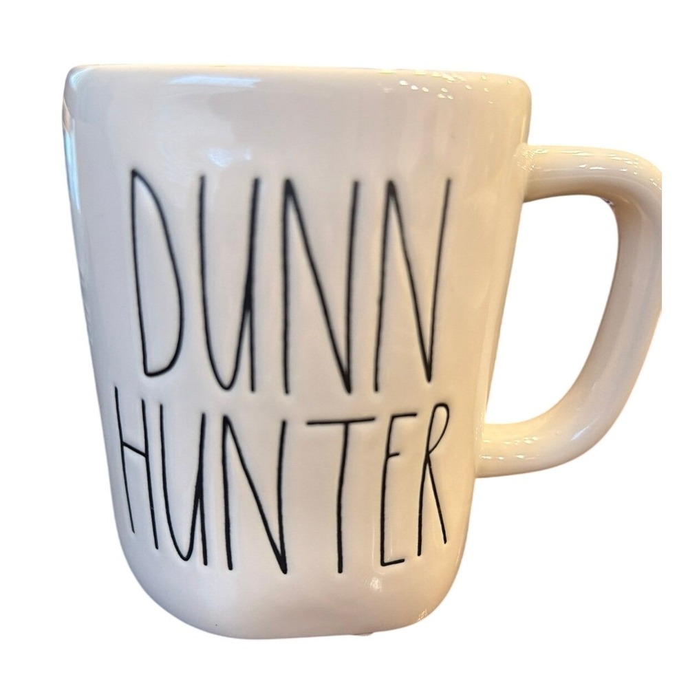 Rare Rae Dunn Artisan Collection Dunn Hunter Ceramic Mug Holy Grail